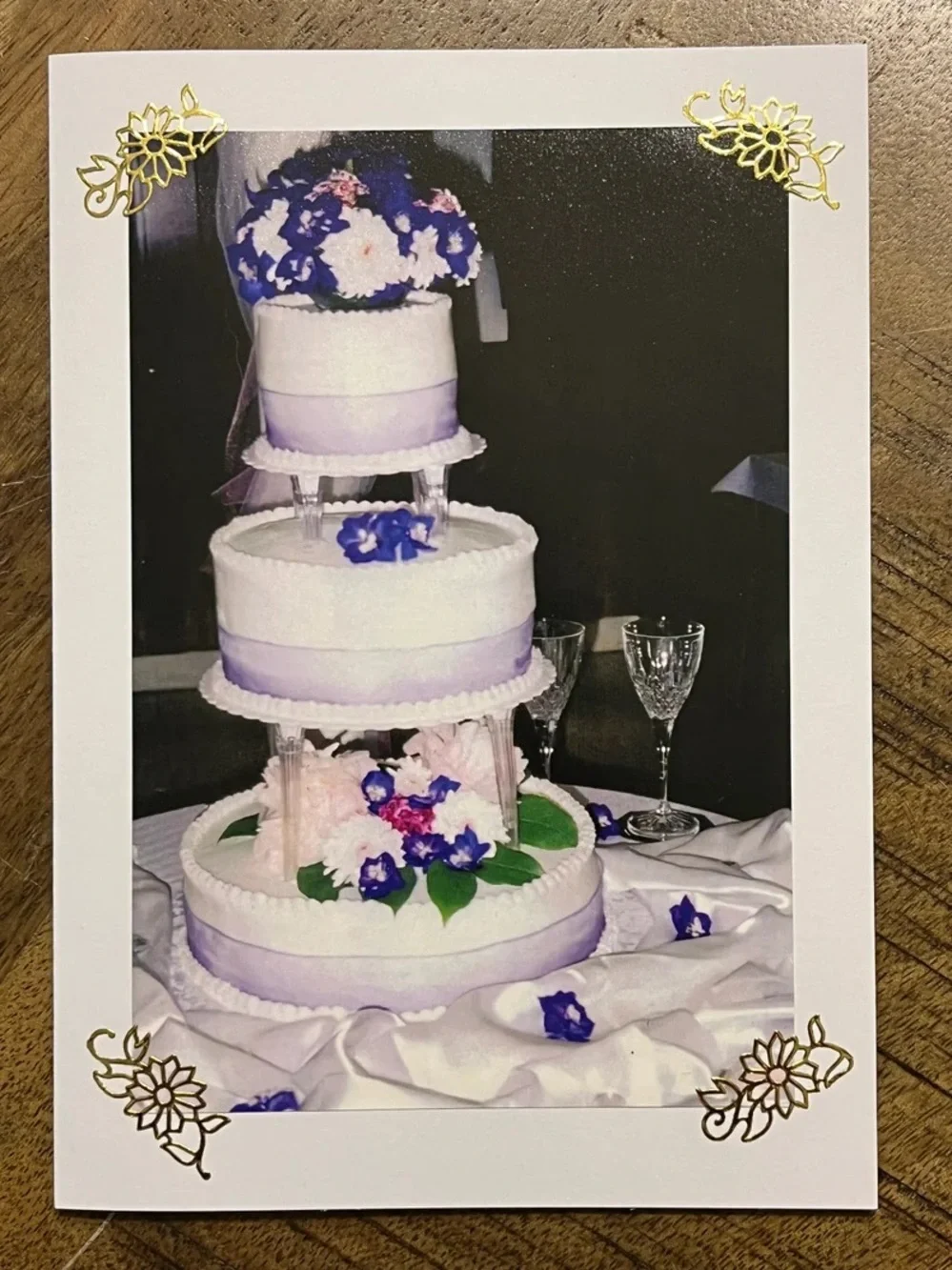 Photo Greeting Cards - Wedding Cakes - Set of 4
